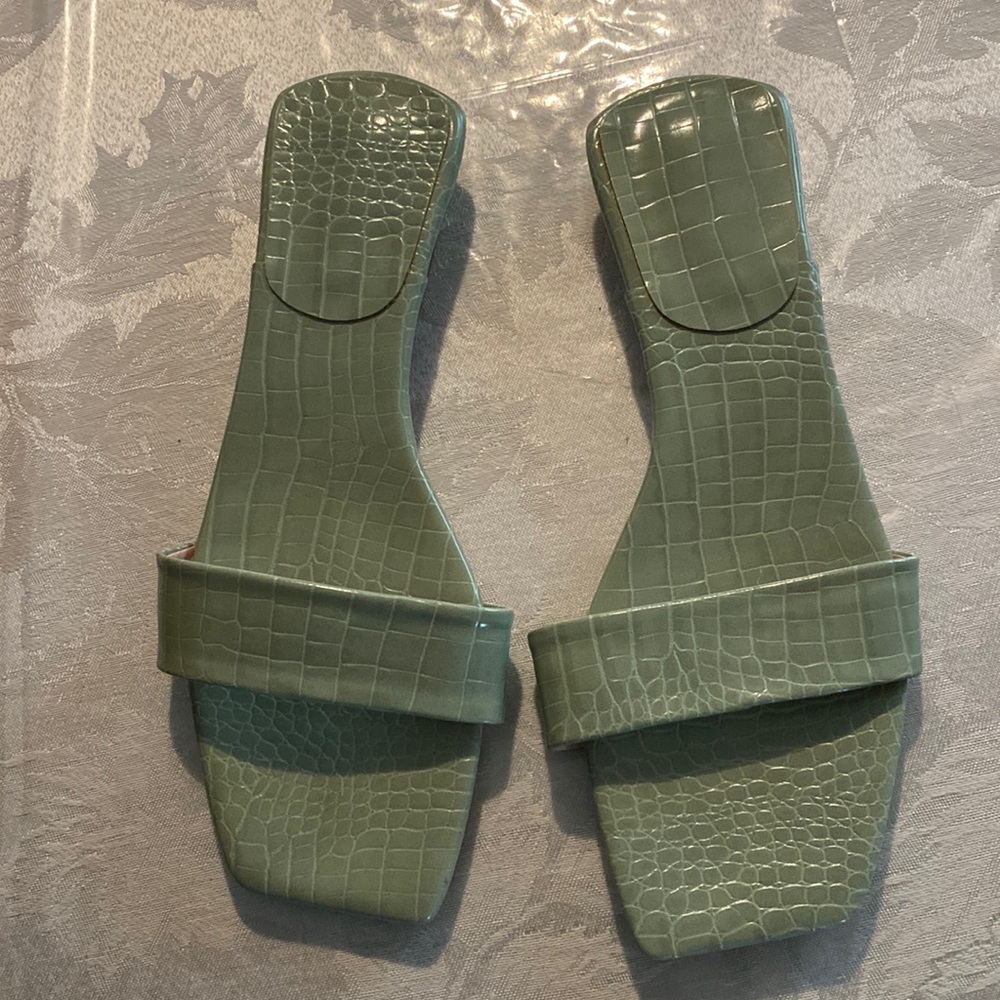 Shein Snakeskin Sandal